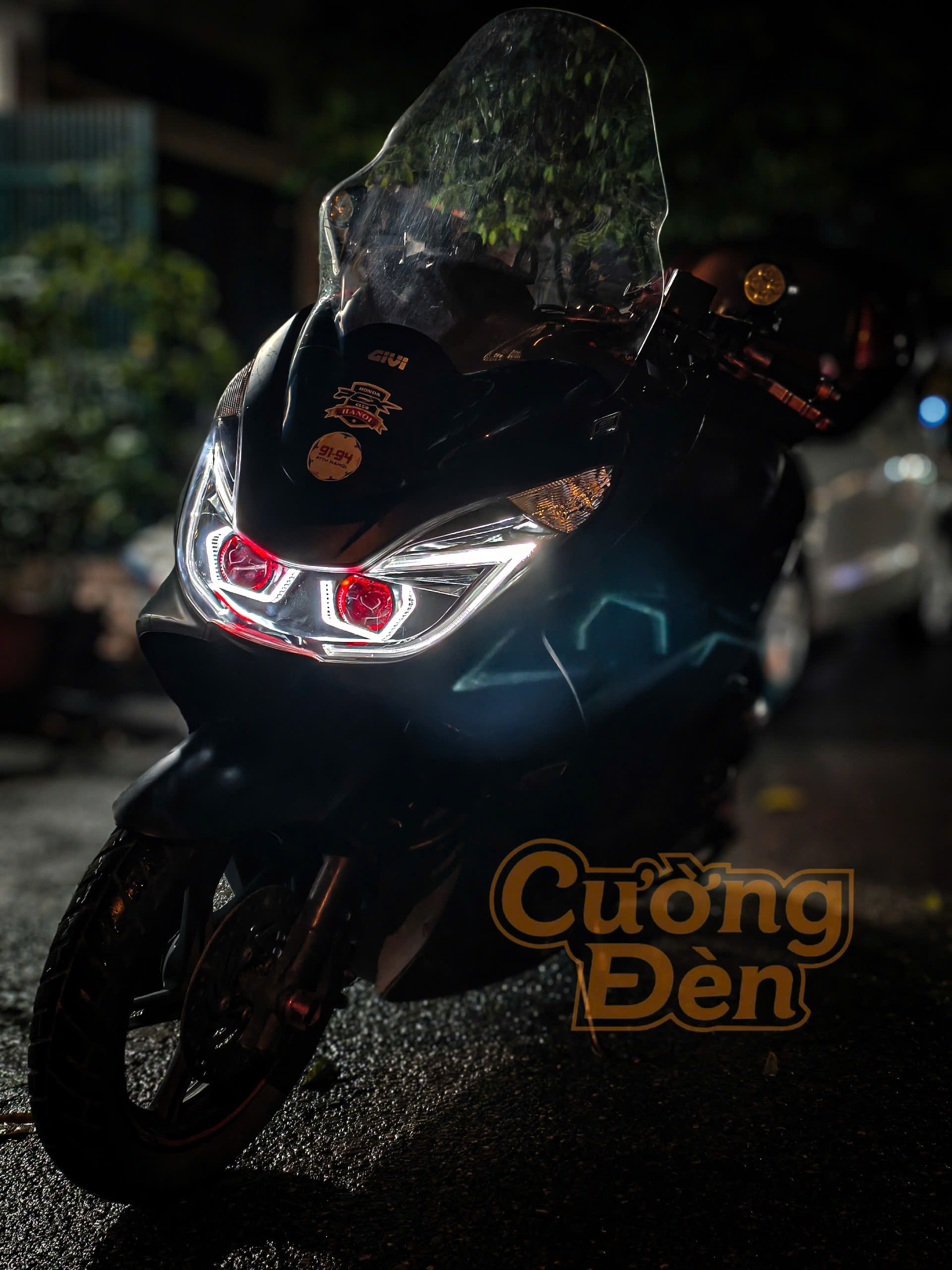 PCX 2014 Hiếm Có Khó Tìm – Độ 2 Bi Cầu Kenzo S600 2.5 | Ánh Sáng Mạnh, Thiết Kế Gọn Nhẹ Chuẩn Công Nghệ Đức