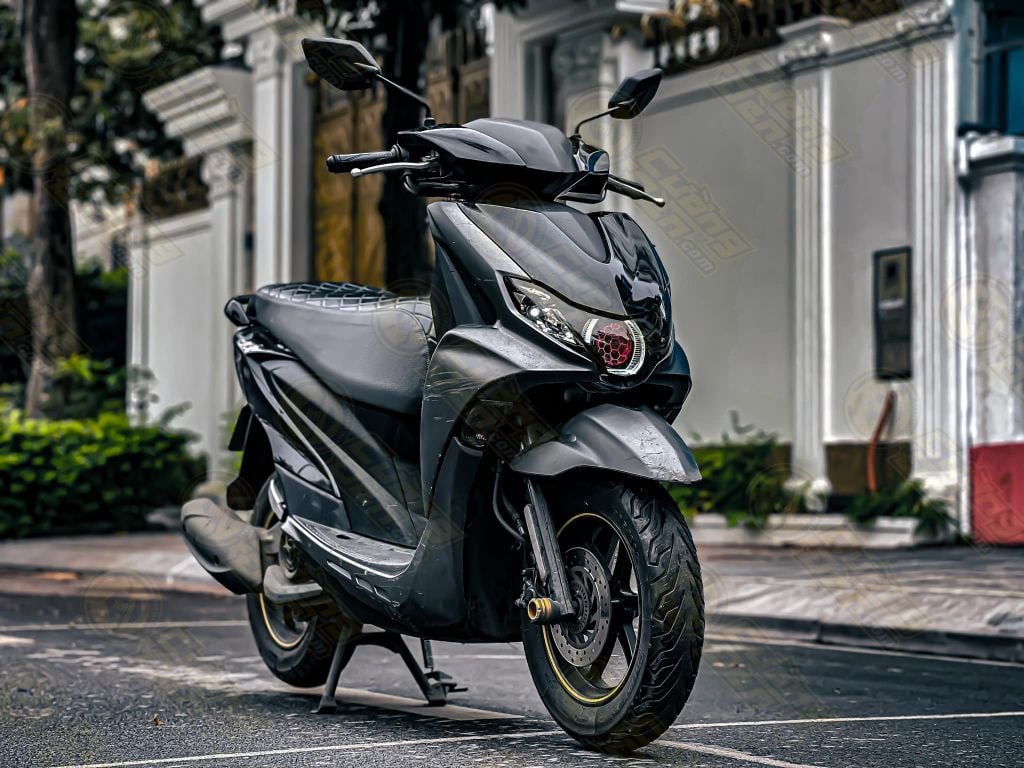 Yamaha Free Go độ bi cầu led