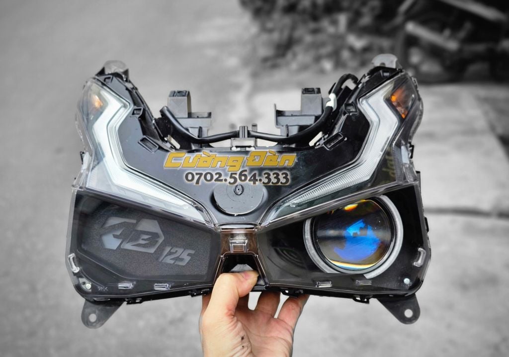 Honda Air Blade 125 độ bi cầu Kenzo S600 Pro