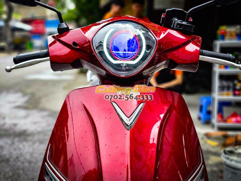 Vinfast Feliz độ bi cầu Red Turbo 1.0 New (2024)