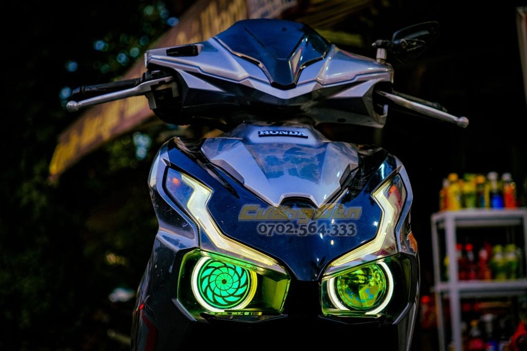 Honda Air Blade 160 độ bi cầu Kenzo S500 Pro