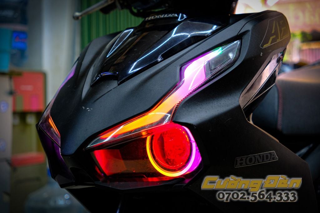 Xe Honda Air Blade 125 độ bi cầu Kenzo S600 Pro