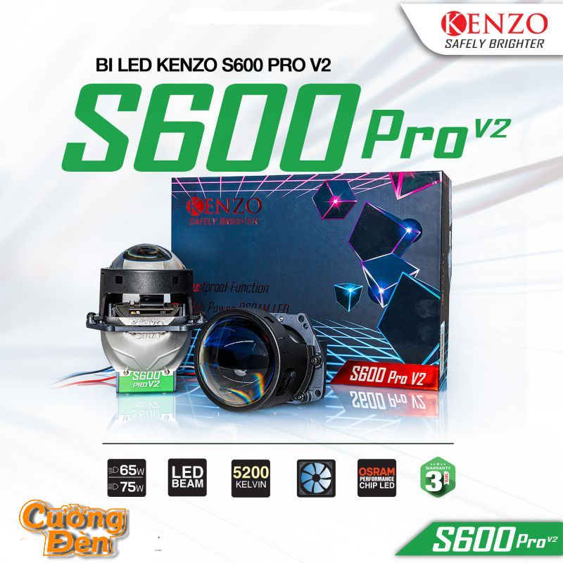 Đèn bi cầu Kenzo S600 Pro V2