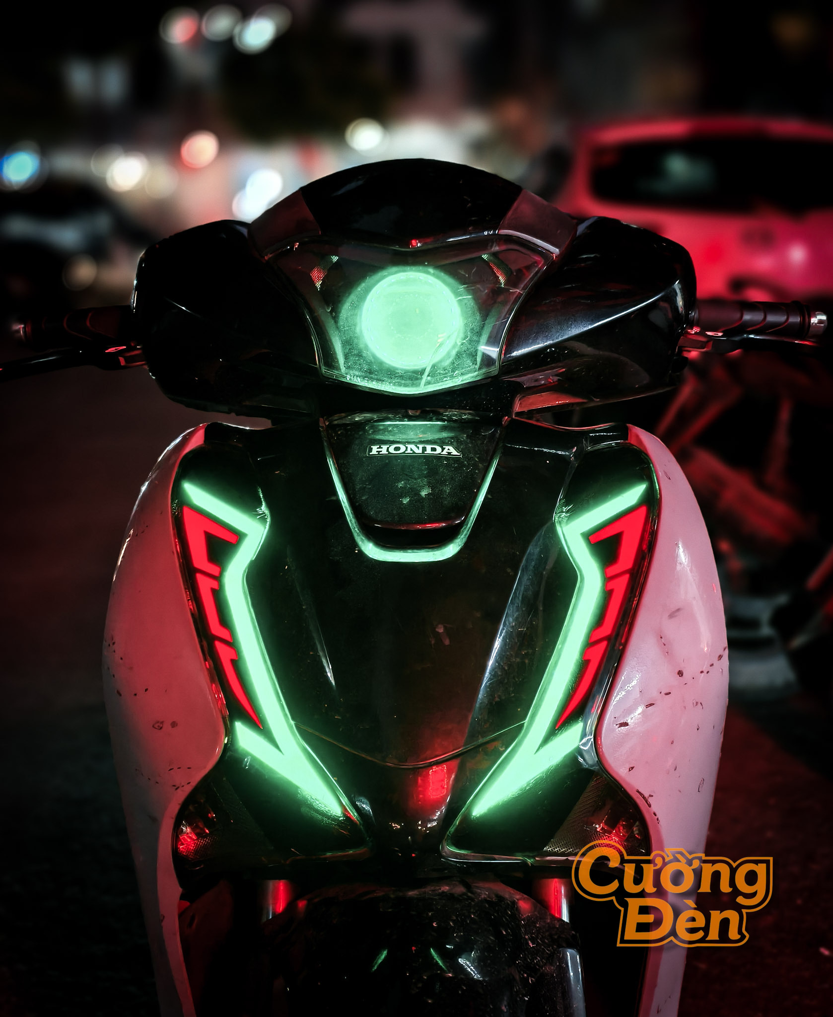 Honda SH 2015 Độ LED Audi Mẫu Mới Đặc Biệt – 210 Hiệu Ứng Chạy, Cá Nhân Hóa Theo APP