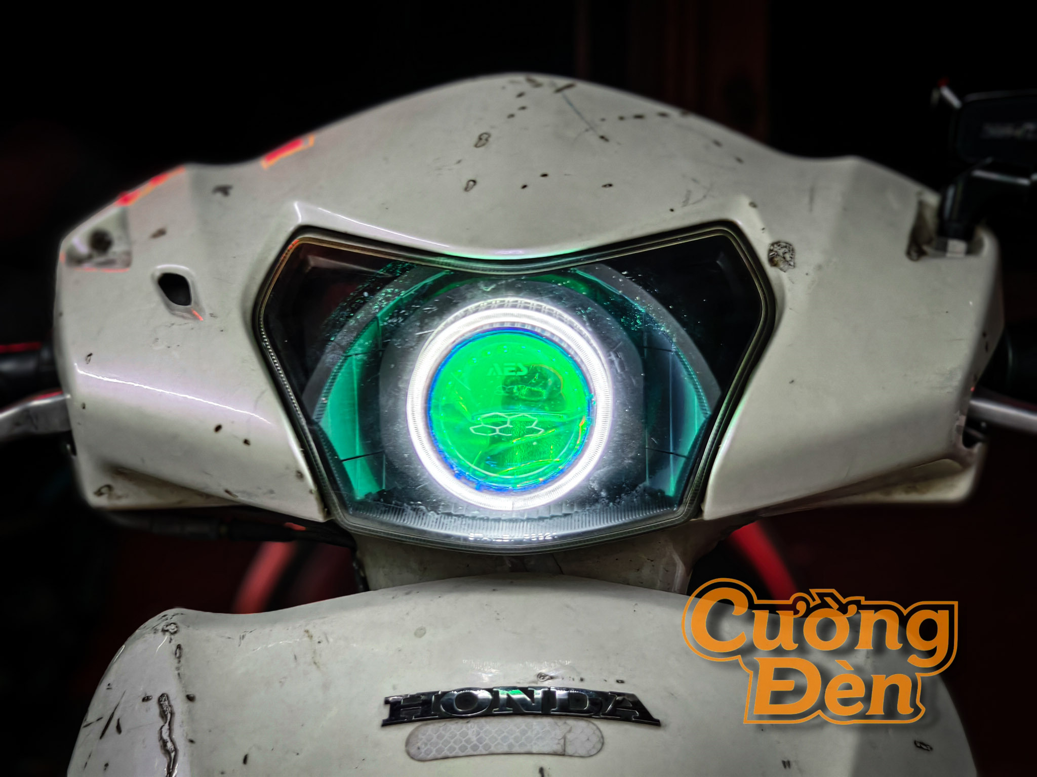 Honda Lead 2000 Độ Bi Cầu AES EV6 3 Màu, Kích Thước Nhỏ, Full Công Nghệ APP