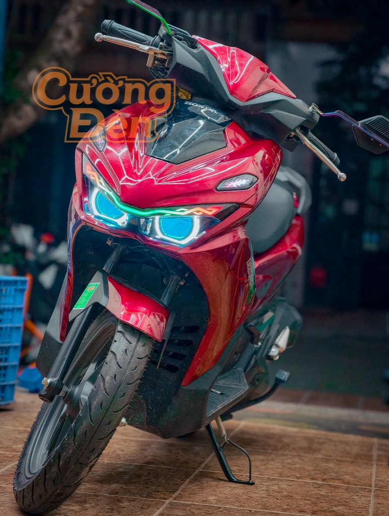 HONDA Airblade 2026 nâng cấp toàn diện hệ thống đèn led 2 bi cầu , audi đổi mầu trước và sau