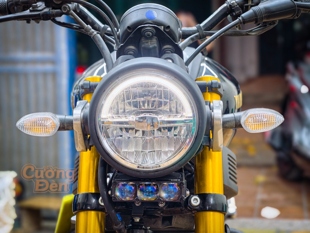 Yamaha XSR155 độ đèn trợ sáng HCL TS v3 chính hãng BH 24 tháng